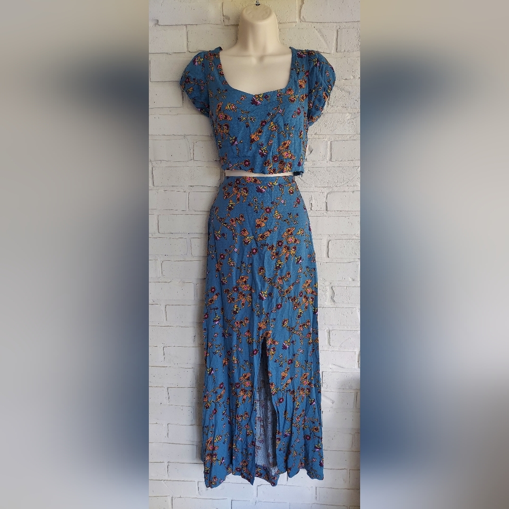 NWOT Free People Talia set in Aegean XSmall - Picture 3 of 5
